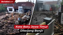 Kota Batu Jawa Timur Diterjang Banjir