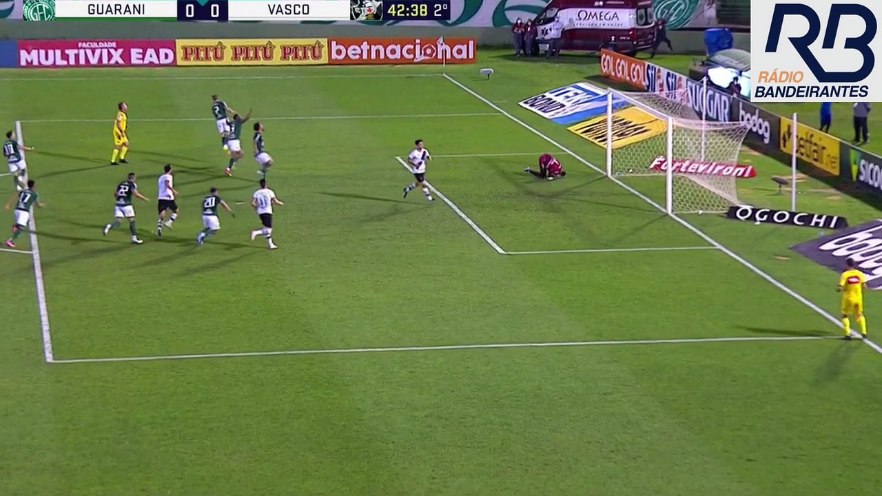 Guarani 1 x 0 Vasco (Campeonato Brasileiro Série B 2021)