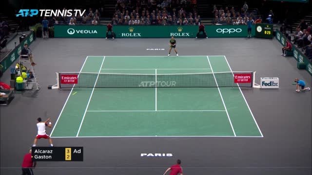 Rolex Paris Masters - Hugo Gaston s'offre Carlos Alcaraz
