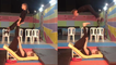 'Promising circus students perform the 'Human Foot Juggling' act *OUTRIGHT PHENOMENAL* '