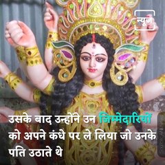 Despite Struggles, Jharkhand’s Madhvi Pal Runs Late Husband’s Idol Making Business