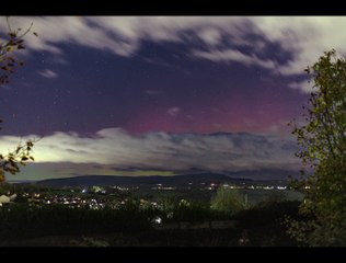 Aurora Over Pendle Timelapse