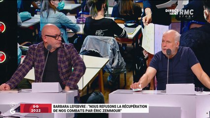 GG 2022 : "Nous refusons la récupération de nos combats par Eric Zemmour", Barbara Lefebvre - 05/11