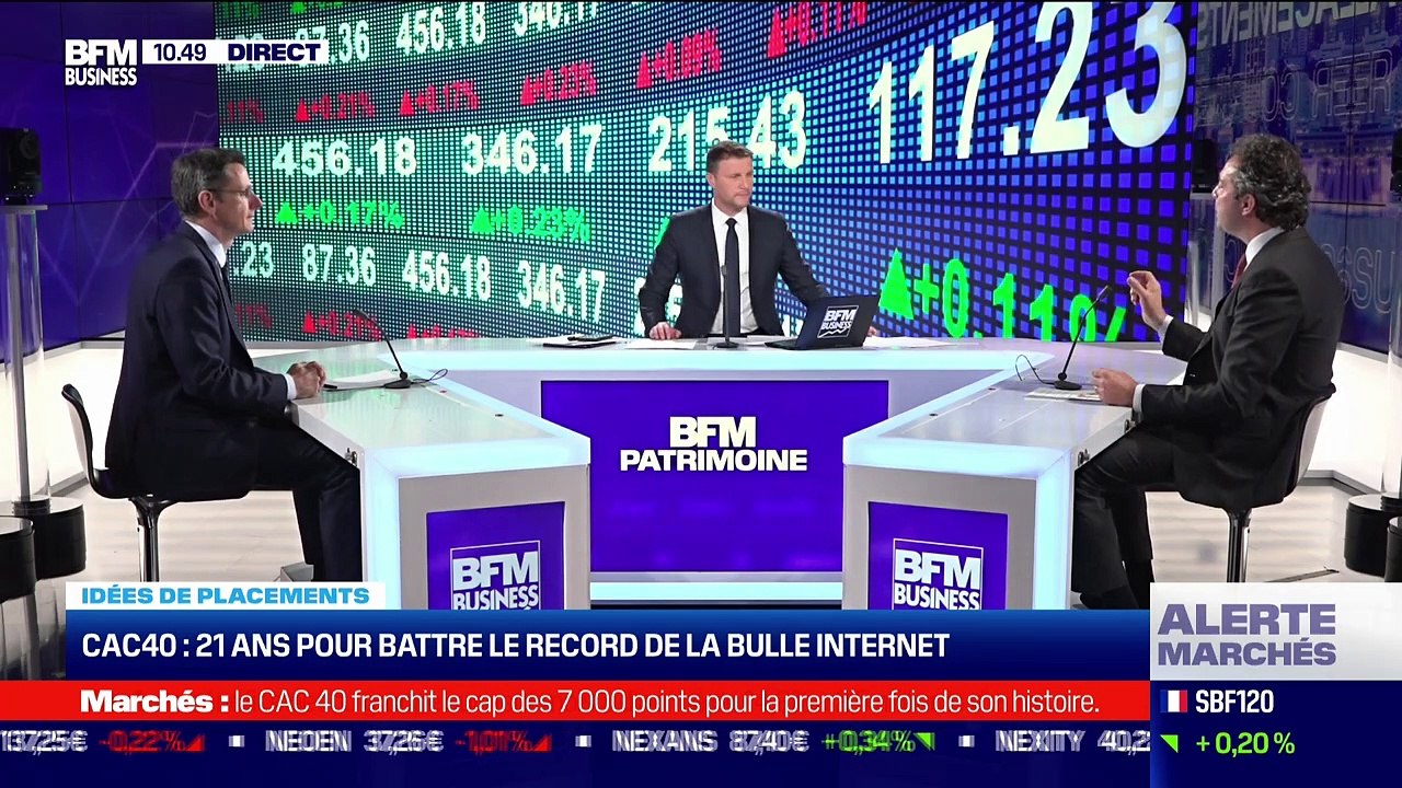 Idée de placements: CAC40, 21 ans pour battre le record de la bulle internet - 05/11