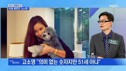 MBN 뉴스파이터-"사실인 줄 알겠네"…'집값·나이'에 마음 불편한 고소영?