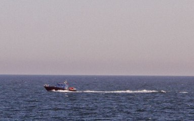 Denizde yüzerken jet-ski çarptı
