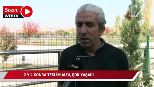 Borcu yüzünden çekilen aracını 2 yıl sonra teslim aldı, şok yaşadı