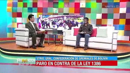 Movilización de Gremiales en La Paz