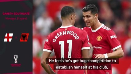 Southgate willing to be patient with Greenwood