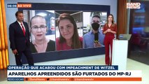 Aparelhos eletrônicos, alvos de busca e apreensão  na operação que contribuiu para o impeachment do ex-governador do Rio Wilson Witzel, foram furtados de dentro do Ministério Público. Saiba mais em youtube.com.br/bandjornalismo#BandNews20anos