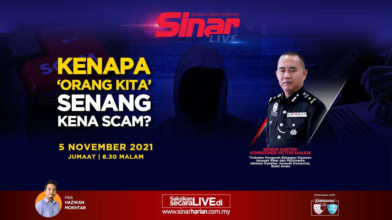 [LIVE] Kenapa ‘orang kita’ senang kena scam?
