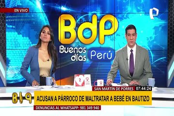 Acusan a párroco de maltratar a bebé de 1 año en bautizo