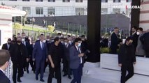 Cumhurbaşkanı Erdoğan, cuma namazını Hacı Nusret Yıldırım Camisi'nde kıldı