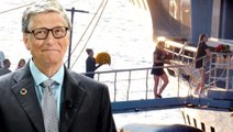 Türkiye'den ayrılan Bill Gates, yat personeline 3 araç dolusu hediye gönderdi