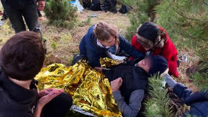 euronews Witness an der polnischen Grenze