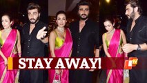VIDEO | Arjun Kapoor Too Possessive About Malaika Arora? Visuals From Diwali Bash