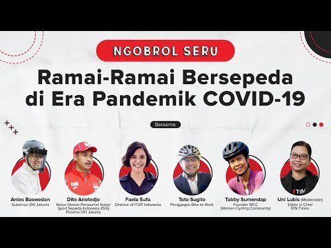 Ngobrol Seru : Ramai-ramai bersepeda di era pandemik COVID-19