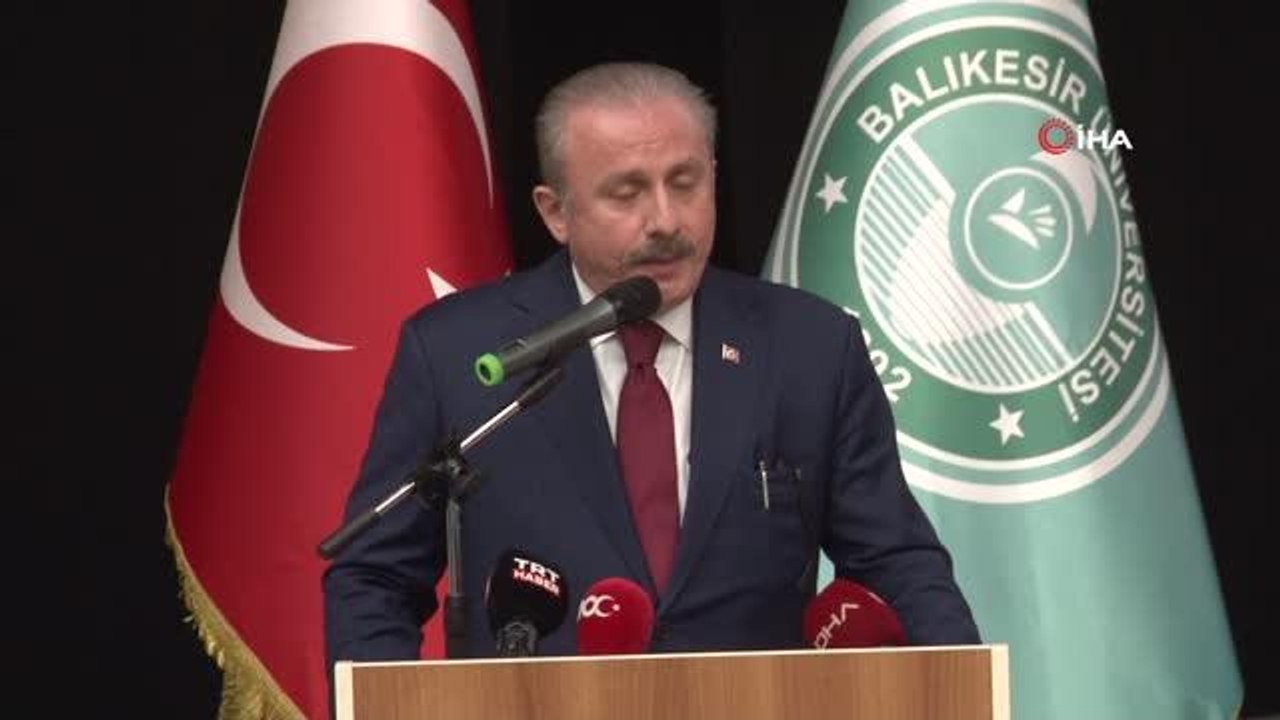 Meclis Başkanı Şentop: "Türkiye'nin fikri Türkiye'den daha büyüktür"