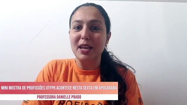 Mini Mostra de Profissões da UTFPR acontece nesta sexta em Apucarana
