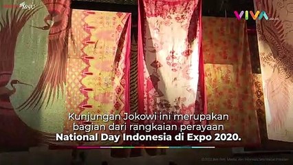 Kemeriahan Dubai Expo 2020, Jokowi Pamer Budaya Tanah Air