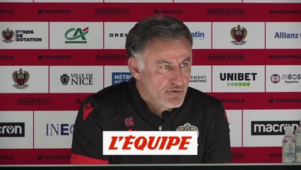 Download Video: Galtier : «La réussite de Delort ? ce n'est pas un hasard» - Foot - L1 - Nice