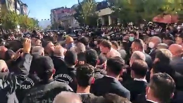 Bingöl'de Meral Akşener'e sert tepki