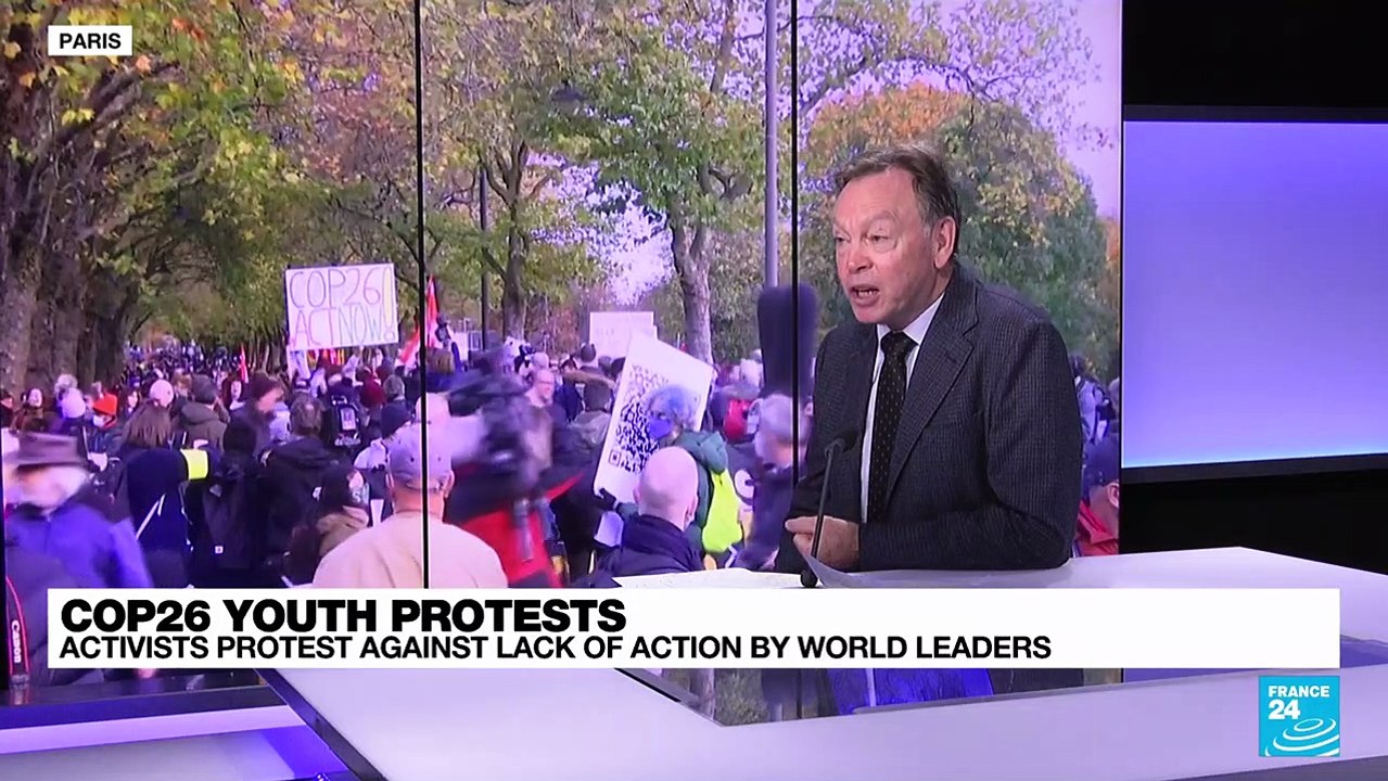 COP26 youth demonstrations: Activists protest against lack of action by world leaders