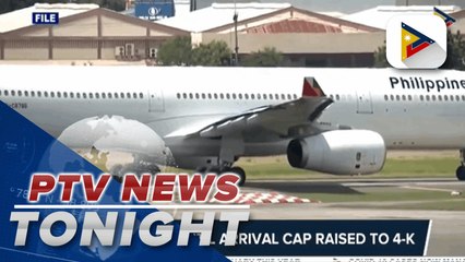 NAIA daily international arrival cap raised to 4-K