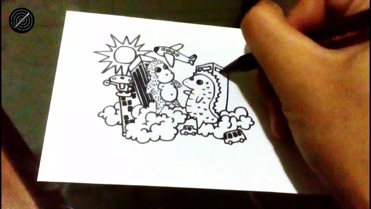 Kong Vs. Godzilla l Doodle l - Drawing