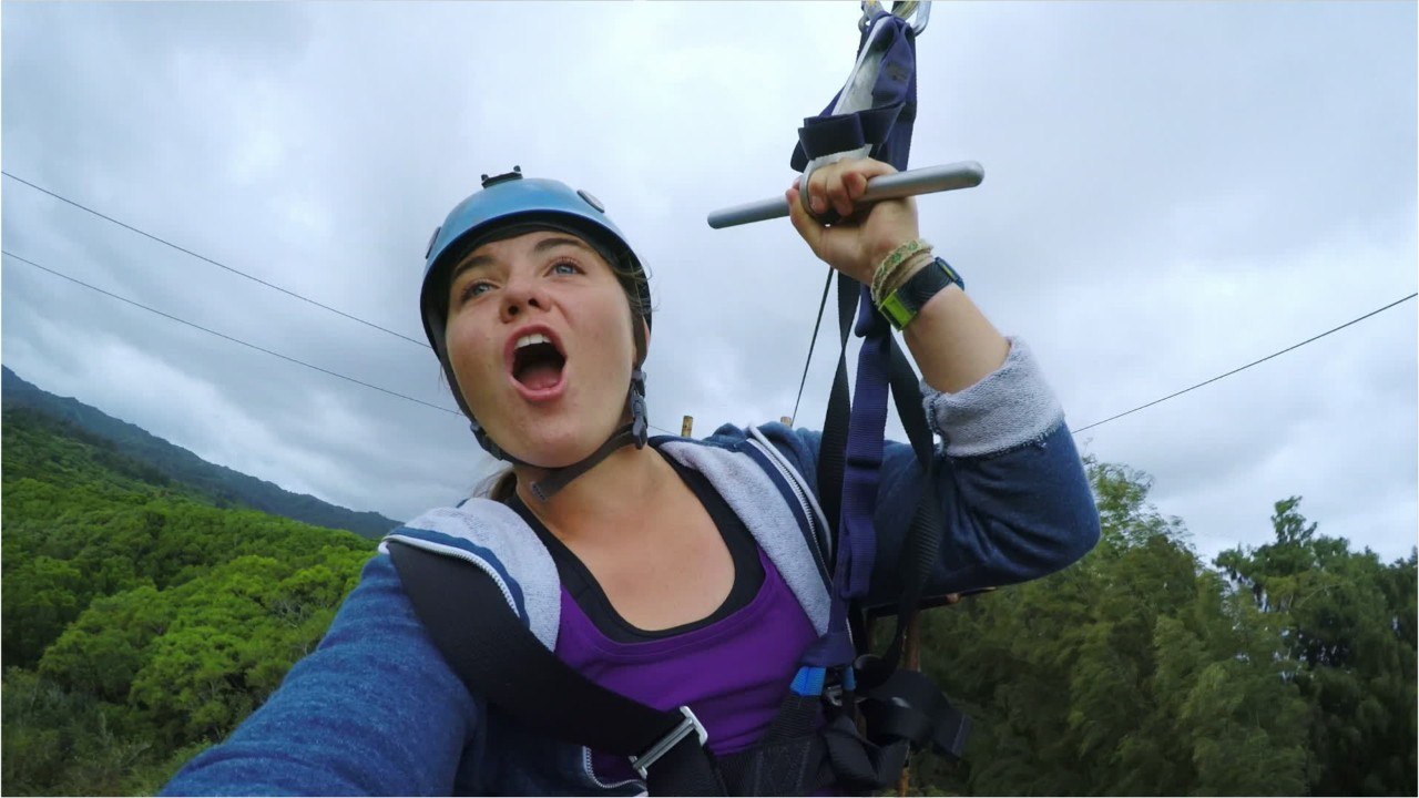 Zipline worker falls to death as he saves a woman (1) video Dailymotion