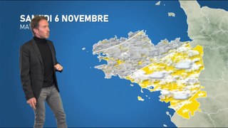 Bulletin météo pour le samedi 6 novembre 2021