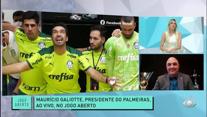 O presidente do Palmeiras, Maurício Galiotte, conversou exclusivamente com o Jogo Aberto e comentou sobre o técnico Abel Ferreira, que tem contrato com o Verdão até o fim de 2022. #JogoAberto