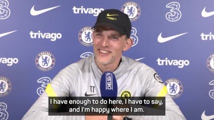 Download Video: Tuchel laughs off emulating Conte Chelsea-Spurs career path