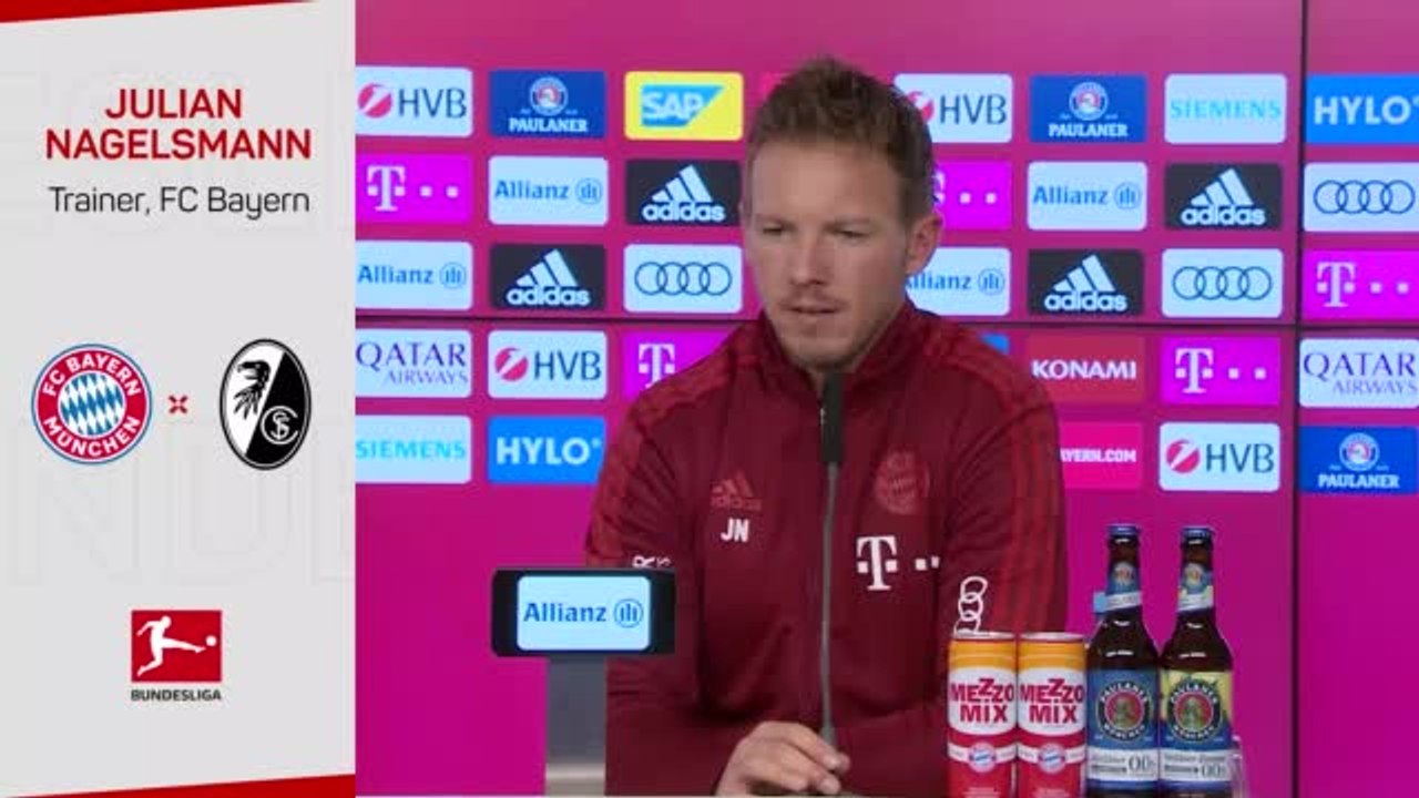 Nagelsmann: 'Einer wird unverdient nicht spielen'