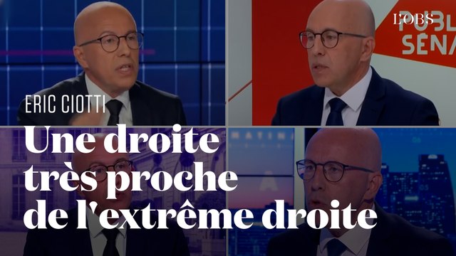 Eric Ciotti, un candidat LR plus proche de l'extrême droite que de la droite