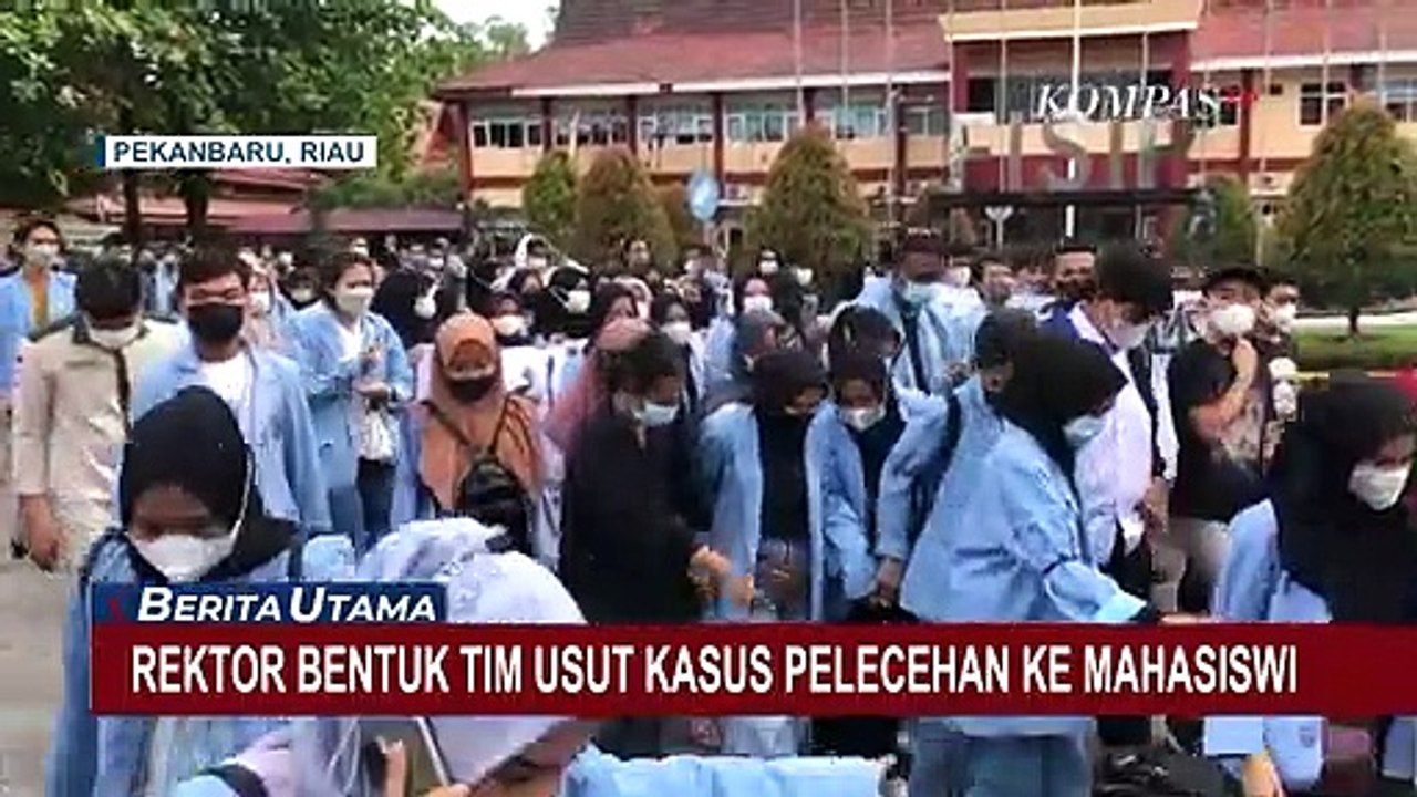 Kasus Dugaan Pelecehan Mahasiswi FISIP UNRI, Pihak Rektorat Bentuk Tim Pencari Fakta