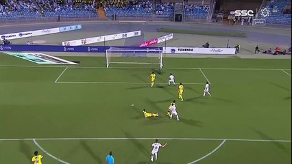 هدف الشباب ضد النصر فى الدوري السعودي