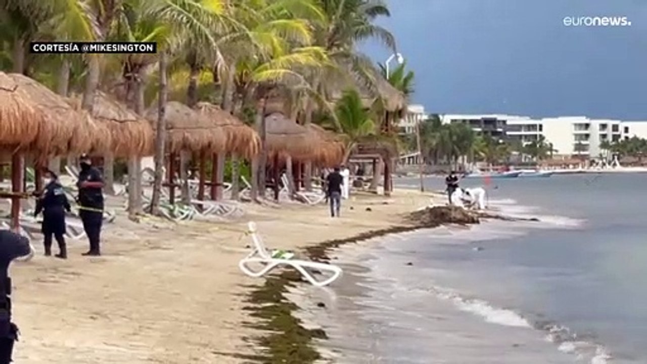 Mexiko: Zwei Menschen an Hotelstrand erschossen