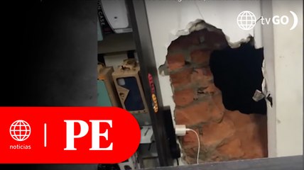 Hacen forado para robar más de 250 mil soles de negocios