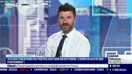 Vincent Ganne (TradingView France) : l'emploi accélère fortement en octobre aux États-Unis - 05/11