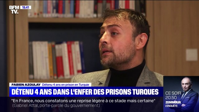 En prison, un codétenu m'a envoyé une bouilloire d'eau chaude sur le corps en criant Allah Akbar : Fabien Azoulay raconte sa détention en Turquie