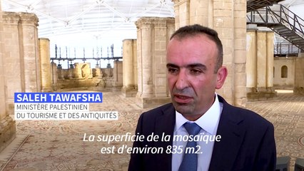 Cisjordanie: accès restauré à l'une des plus vastes mosaïques au monde
