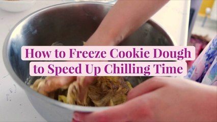 How to Freeze Cookie Dough to Speed Up Chilling Time