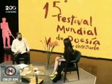 Poetas de 53 países asistieron a la XV edición del Festival Mundial de Poesía de Venezuela