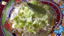 Salsa verde para tostadas y tacos