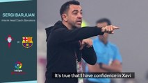 Barjuan confident Xavi is the right appointment