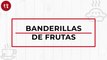 Banderillas de frutas | Receta fácil de postre o botana | Directo al Paladar México