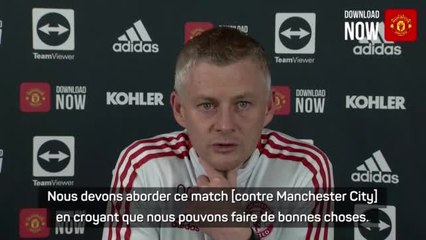 11e j. - Solskjær : "Conscient de l'enjeu du derby"