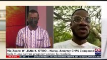 Male Nurse delivers pregnant woman by roadside- AM Talk on Joy News (5-10-21)