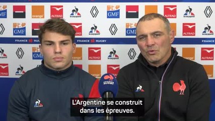 XV de France - Ibañez : "L'Argentine a toujours été un adversaire redoutable"
